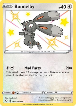 Bunnelby (SV097/SV122) [Sword & Shield: Shining Fates]-1
