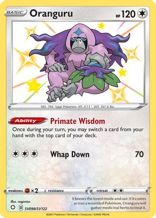 Oranguru (SV098/SV122) [Sword & Shield: Shining Fates]-1