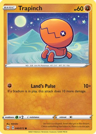 Trapinch (040/072) [Sword & Shield: Shining Fates]-1