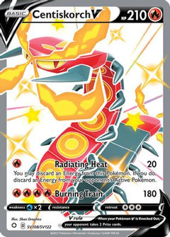 Centiskorch V (SV108/SV122) [Sword & Shield: Shining Fates]-1