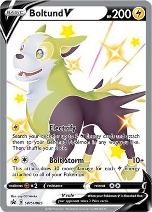 Boltund V (SWSH085) [Sword & Shield: Black Star Promos]-1