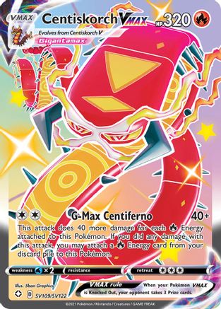 Centiskorch VMAX (SV109/SV122) [Sword & Shield: Shining Fates]-1