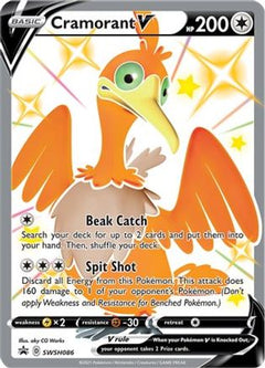 Cramorant V (SWSH086) [Sword & Shield: Black Star Promos]-1