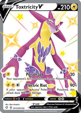 Toxtricity V (SV112/SV122) [Sword & Shield: Shining Fates]-1