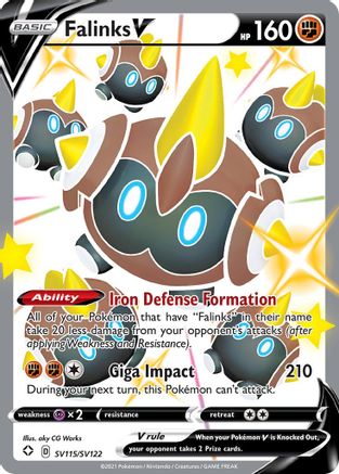 Falinks V (SV115/SV122) [Sword & Shield: Shining Fates]-1