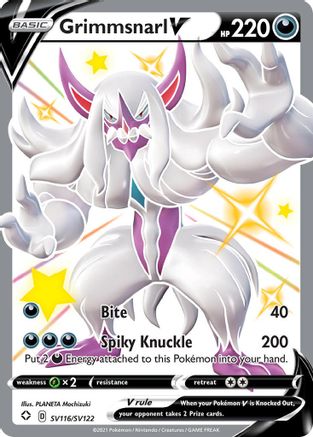 Grimmsnarl V (SV116/SV122) [Sword & Shield: Shining Fates]-1