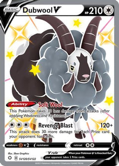 Dubwool V (SV120/SV122) [Sword & Shield: Shining Fates]-1