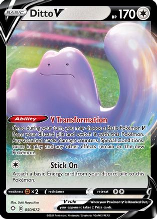 Ditto V (050/072) [Sword & Shield: Shining Fates]-1