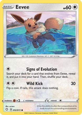Eevee (052/072) [Sword & Shield: Shining Fates]-1