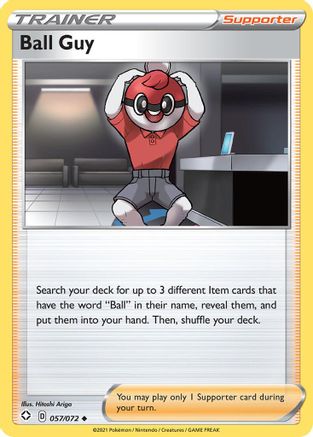 Ball Guy (057/072) [Sword & Shield: Shining Fates]-1
