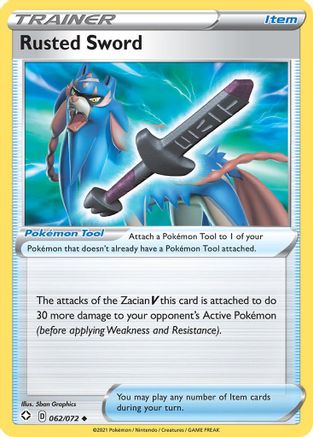 Rusted Sword (062/072) [Sword & Shield: Shining Fates]-1