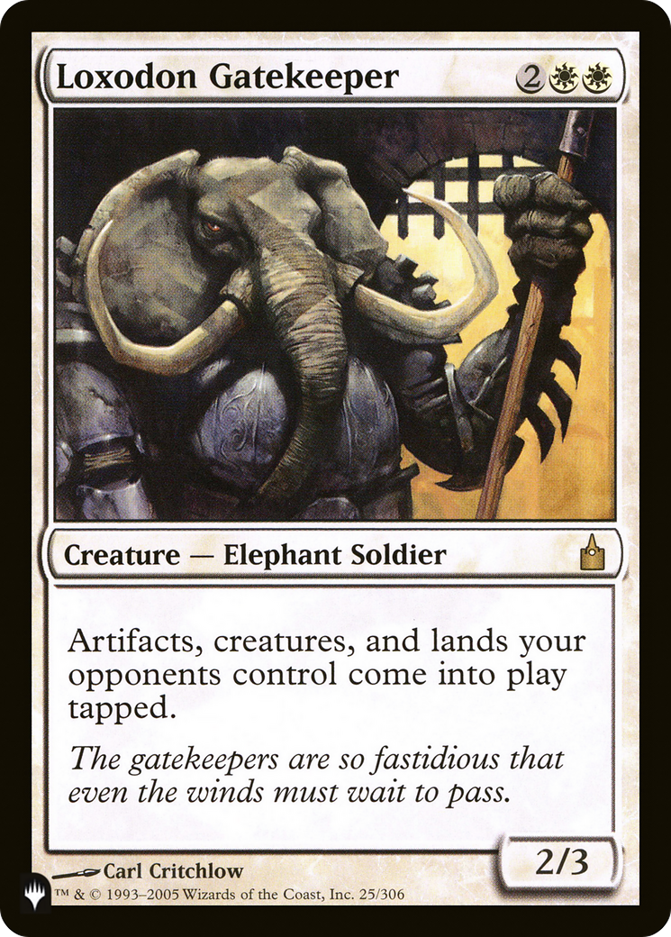 Loxodon Gatekeeper [The List]-1