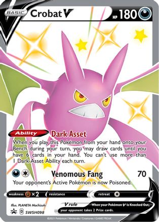 Crobat V (SWSH098) [Sword & Shield: Black Star Promos]-1