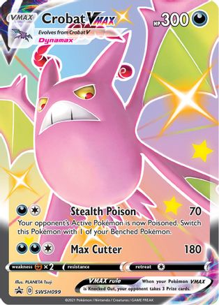 Crobat VMAX (SWSH099) [Sword & Shield: Black Star Promos]-1