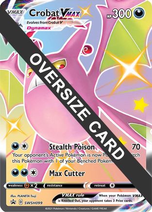 Crobat VMAX (SWSH099) (Jumbo Card) [Sword & Shield: Black Star Promos]-1