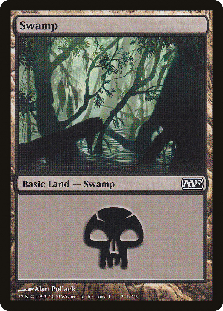 Swamp (241) [Magic 2010]-1