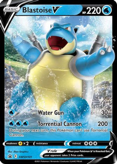 Blastoise V (SWSH101) [Sword & Shield: Black Star Promos]-1