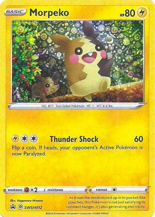Morpeko (SWSH012) (General Mills Promo) [Sword & Shield: Black Star Promos]-1