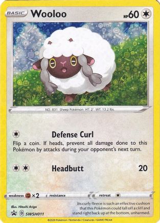 Wooloo (SWSH011) (General Mills Promo) [Sword & Shield: Black Star Promos]-1