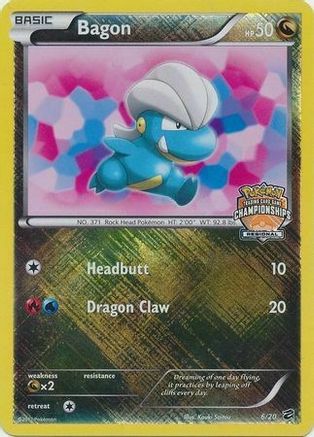 Bagon (6/20) (Regional Championship) [Black & White: Dragon Vault]-1