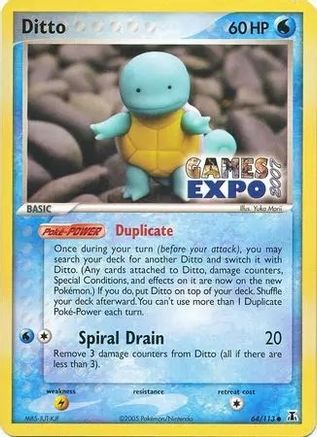 Ditto (64/113) (Games Expo Exclusive) [EX: Delta Species]-1