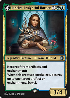 Jaheira, Insightful Harper (HBG-16U) - Alchemy Horizons: Baldur's Gate-1
