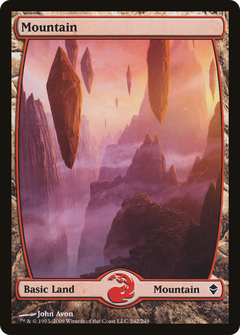 Mountain (242) [Zendikar]-1