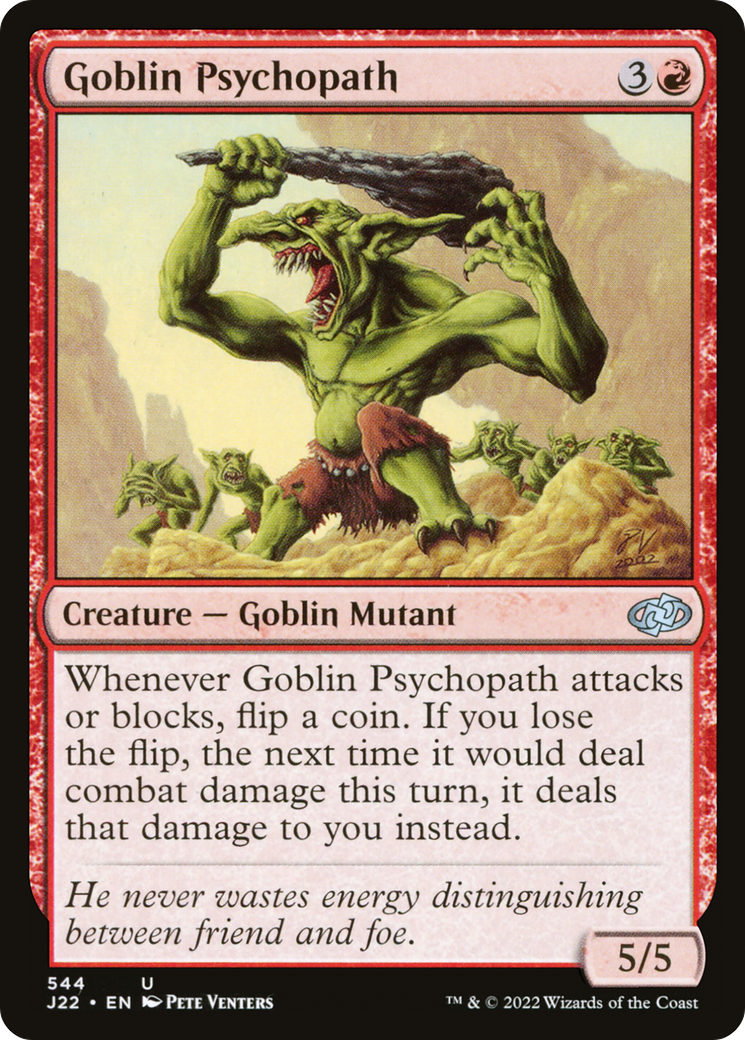 Goblin Psychopath [Jumpstart 2022]-1
