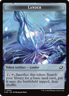 Robot // Lander (0005) Double-Sided Token [Edge of Eternities Tokens]-2