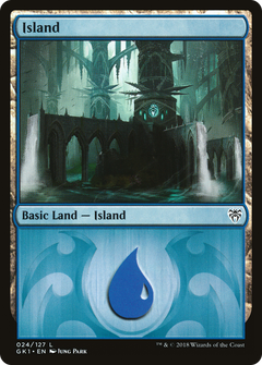 Island (24) [Guilds of Ravnica Guild Kit]-1