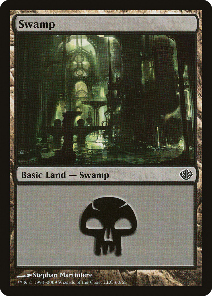 Swamp (60) [Duel Decks: Garruk vs. Liliana]-1
