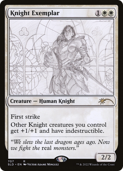 Knight Exemplar (707) [Secret Lair Drop Series]-1