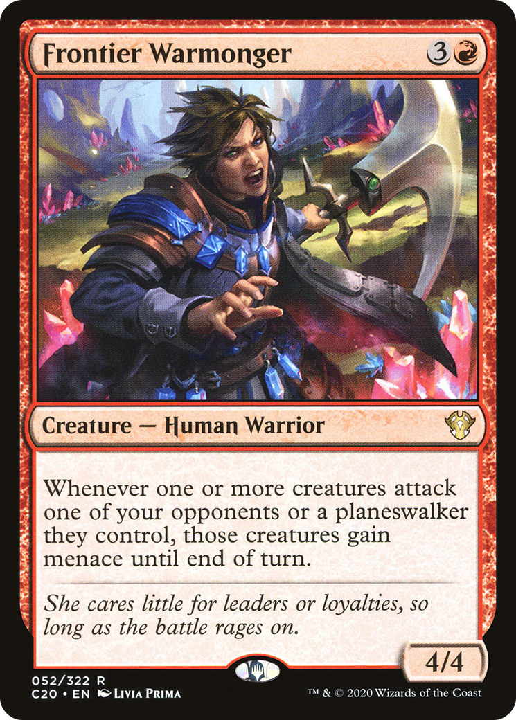 Frontier Warmonger [Commander 2020]-1