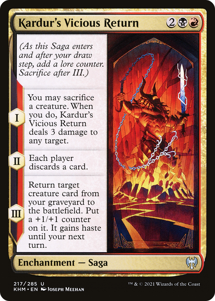 Kardur's Vicious Return [Kaldheim]-1