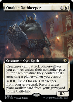 Onakke Oathkeeper (Extended Art) [Commander Masters]-1
