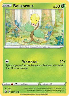 Bellsprout (001/163) [Sword & Shield: Battle Styles]-1