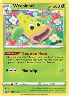 Weepinbell (002/163) [Sword & Shield: Battle Styles]-1