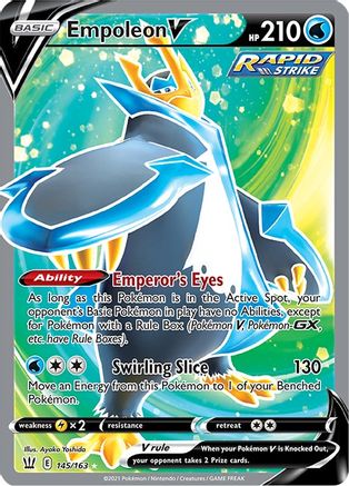 Empoleon V (145/163) [Sword & Shield: Battle Styles]-1