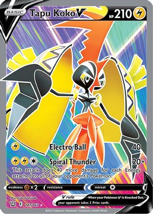 Tapu Koko V (147/163) [Sword & Shield: Battle Styles]-1