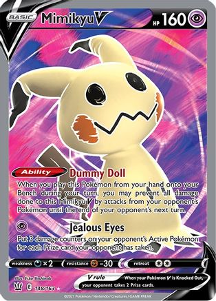 Mimikyu V (148/163) [Sword & Shield: Battle Styles]-1