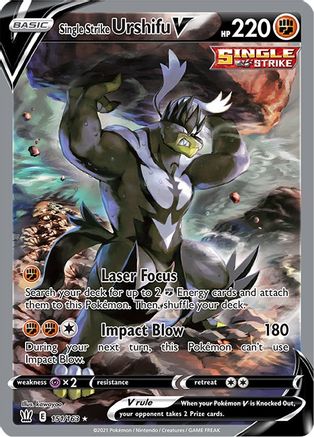 Single Strike Urshifu V (151/163) [Sword & Shield: Battle Styles]-1