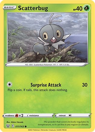 Scatterbug (011/163) [Sword & Shield: Battle Styles]-1