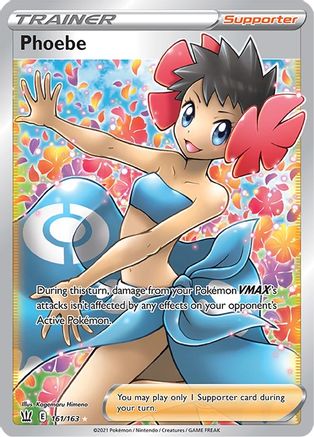 Phoebe (161/163) [Sword & Shield: Battle Styles]-1