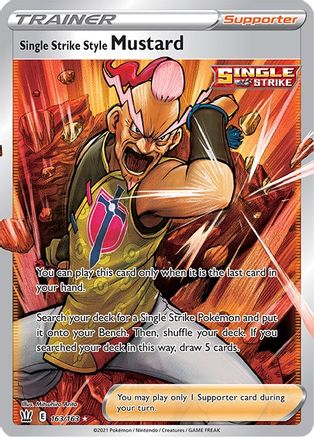 Single Strike Style Mustard (163/163) [Sword & Shield: Battle Styles]-1