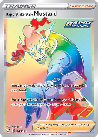 Rapid Strike Style Mustard (176/163) [Sword & Shield: Battle Styles]-1