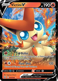 Victini V (021/163) [Sword & Shield: Battle Styles]-1
