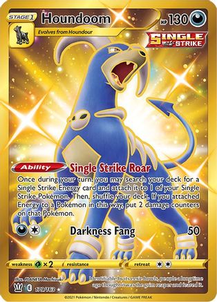Houndoom (179/163) [Sword & Shield: Battle Styles]-1