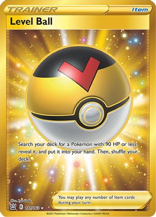 Level Ball (181/163) [Sword & Shield: Battle Styles]-1