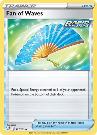 Fan of Waves (127/163) [Sword & Shield: Battle Styles]-1