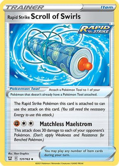 Rapid Strike Scroll of Swirls (131/163) [Sword & Shield: Battle Styles]-1